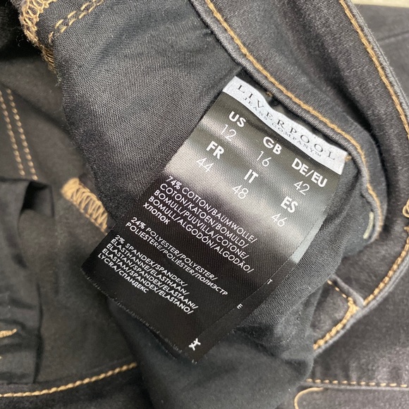 Liverpool Abby skinny jean dark Grey - Picture 6 of 6